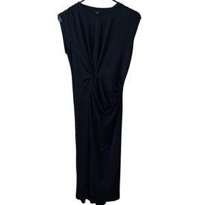 Classic Banana Republic xSmall A-line twist front sleeveless dress